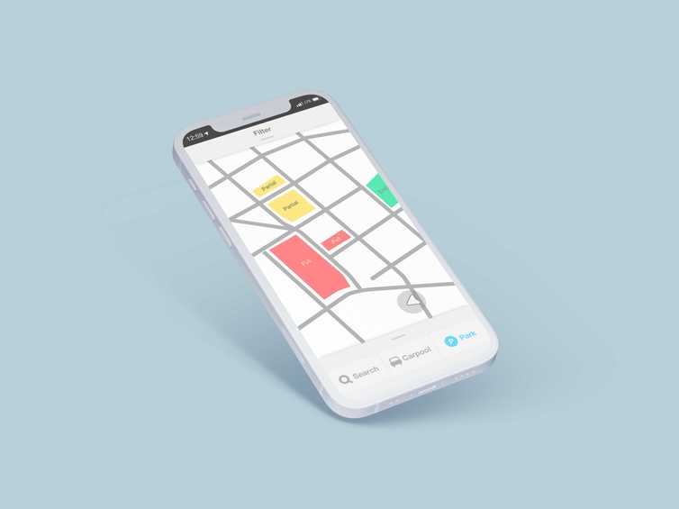 Waze for Parking final prototype mockup